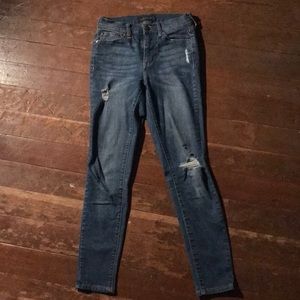 High waisted Aeropostale jeggings.